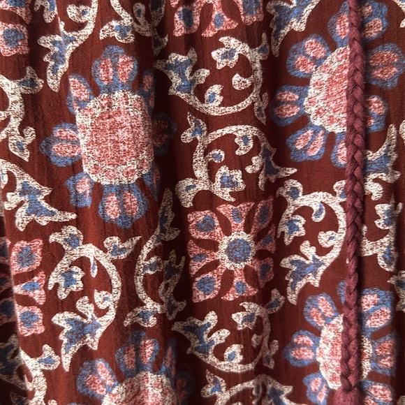 Aerie Boho Midi/Maxi Dress Size M - Picture 6 of 6